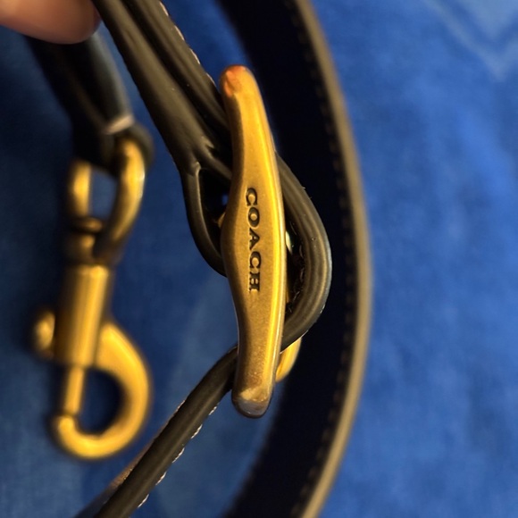 Coach Rouge Soft Cube 20– Black Full Grain Leather – Gold Hardware – G2580-CCC91 - Picture 14 of 14